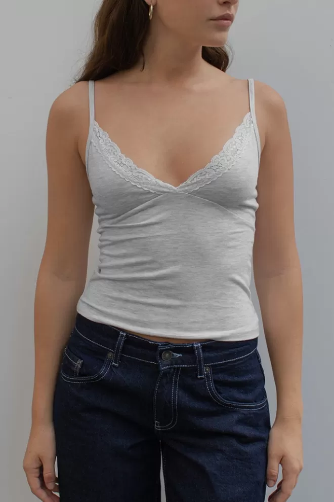 Tops*Subdued Top dentelle