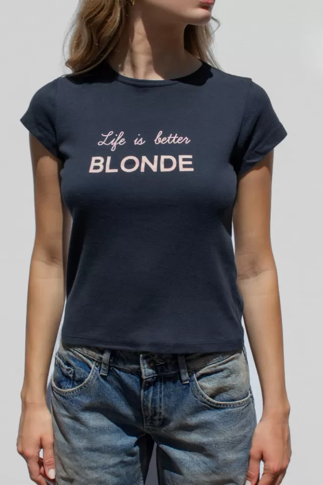 Graphics*Subdued T-shirt life is better Blonde | Collection 2023 |